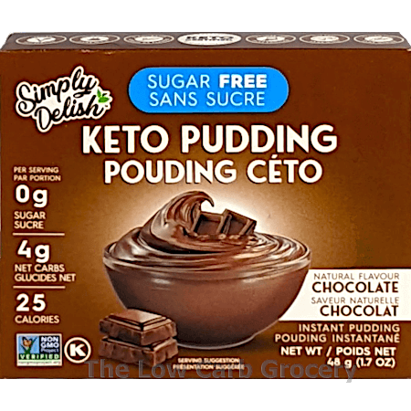Sugar-free, Keto Pudding - Chocolate